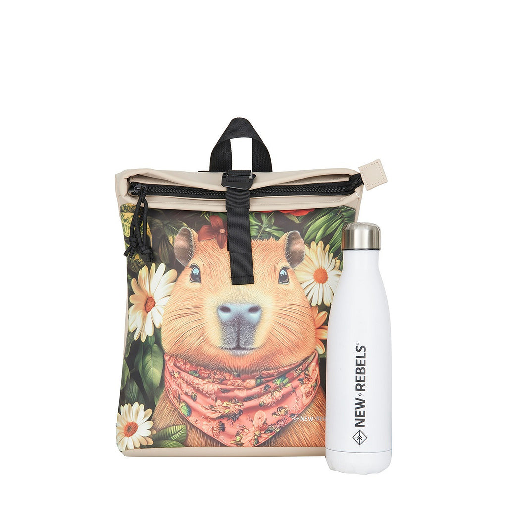 New Rebels Mart Arts Los Angeles Rolltop Rugzak 7L Dog Series