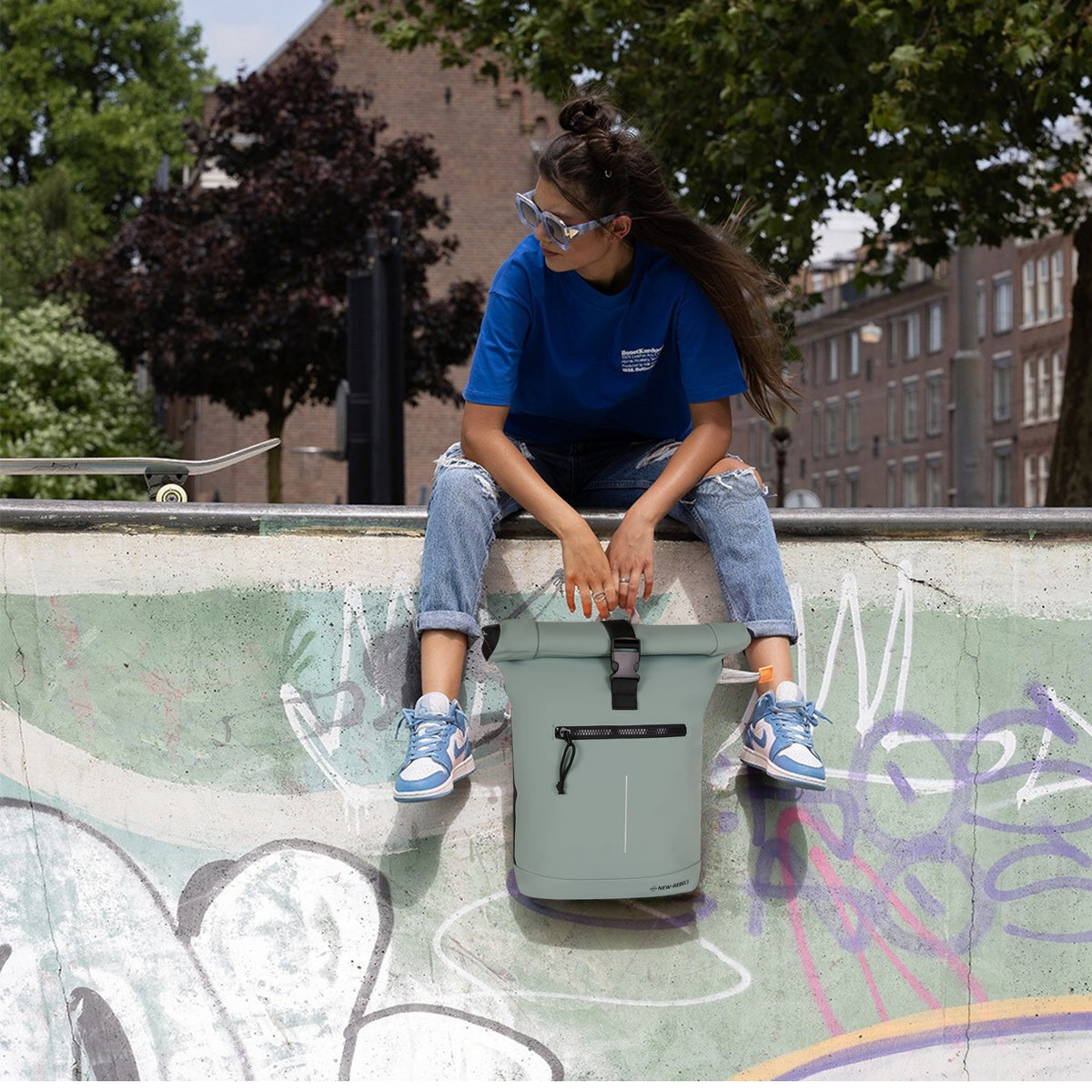 Mart - New York Rolltop Backpack 21L