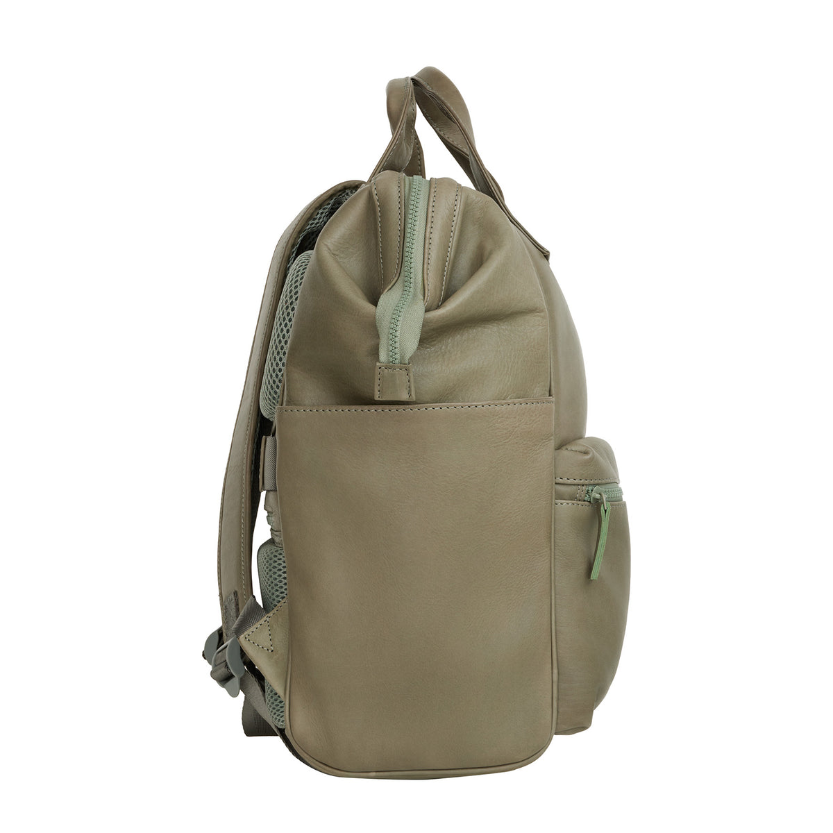 New Rebels Obsidian Tremont  Leren Laptoprugzak 14 inch Premium Werktas Schooltas Business Leer