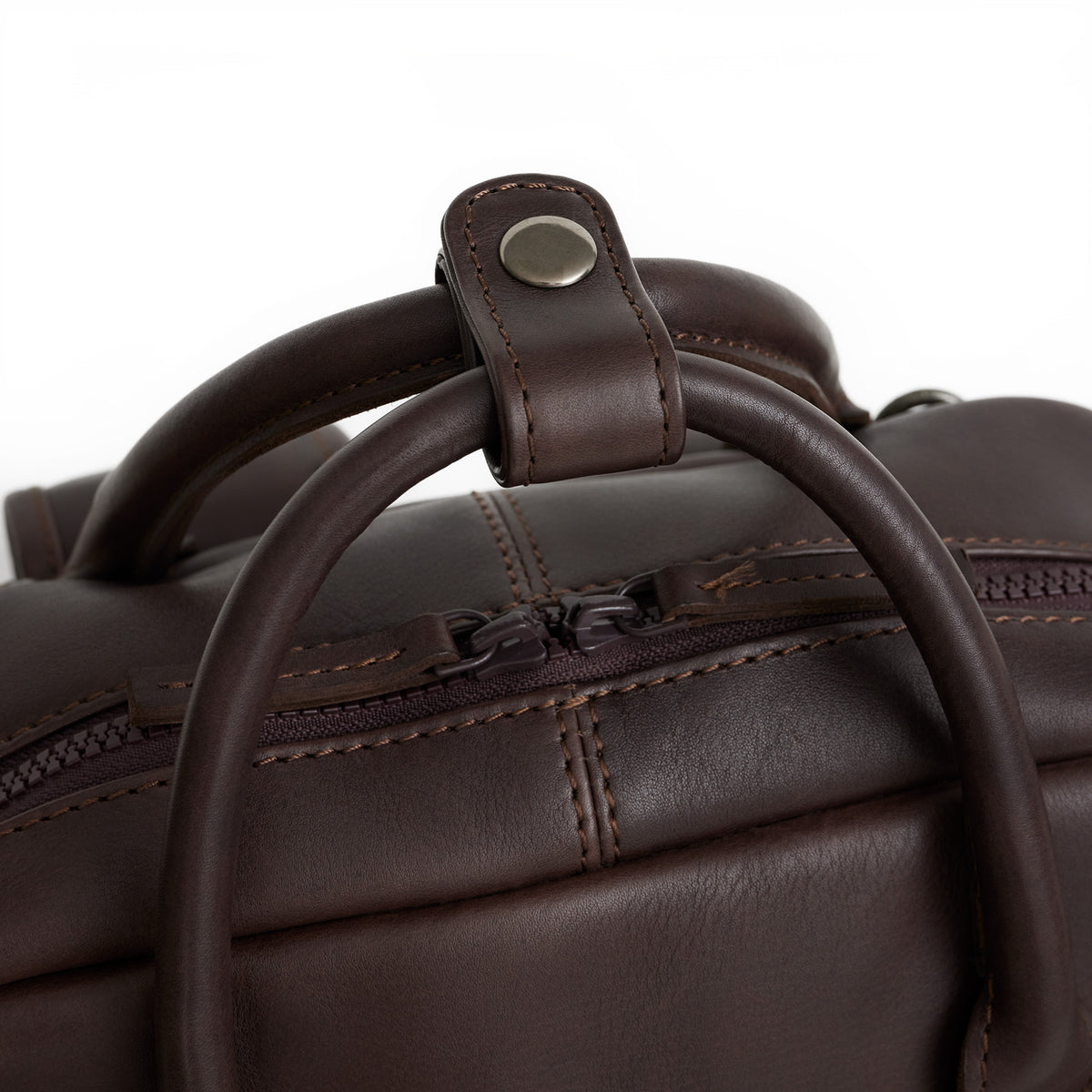 Obsidian Miami Lederer Laptoprucksack 13 Zoll Premium Arbeitstasche Schultasche Business 10 Liter Echtleder
