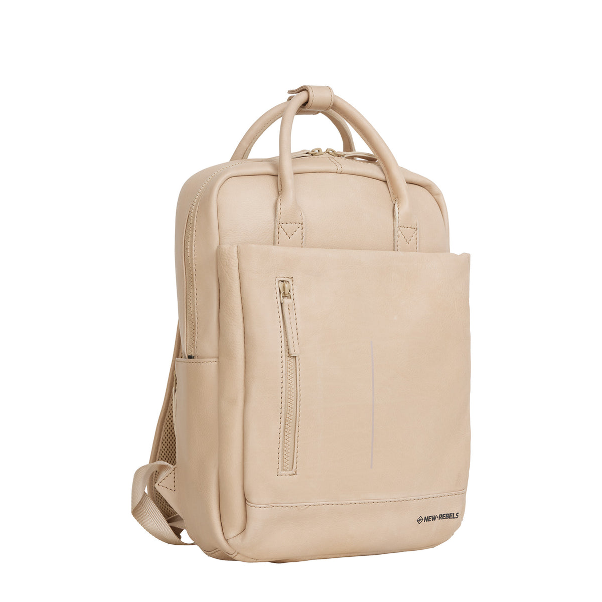 Obsidian Miami Leren Laptoprugzak 13 inch Premium Werktas Schooltas Business 10 Liter Echt Leer