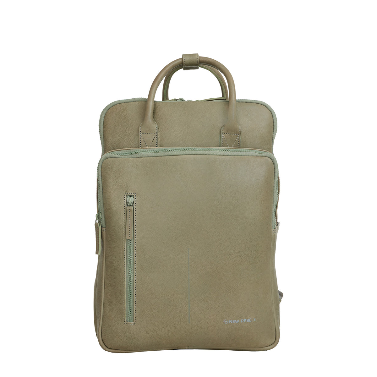 Obsidian Milwaukee Leren Laptoprugzak 15.6 inch Premium Werktas Schooltas Business 18 Liter Echt Leer