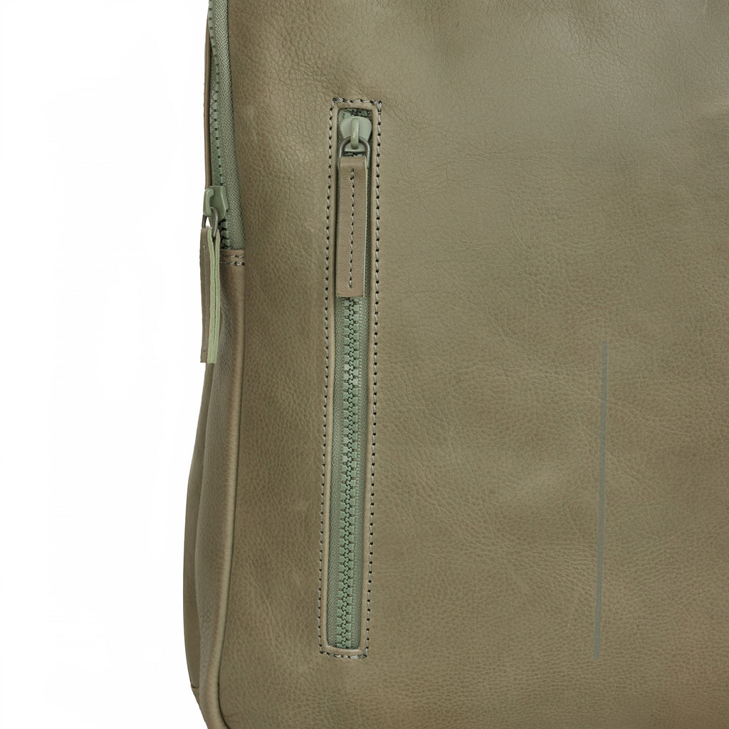 Obsidian Milwaukee Leren Laptoprugzak 15.6 inch Premium Werktas Schooltas Business 18 Liter Echt Leer
