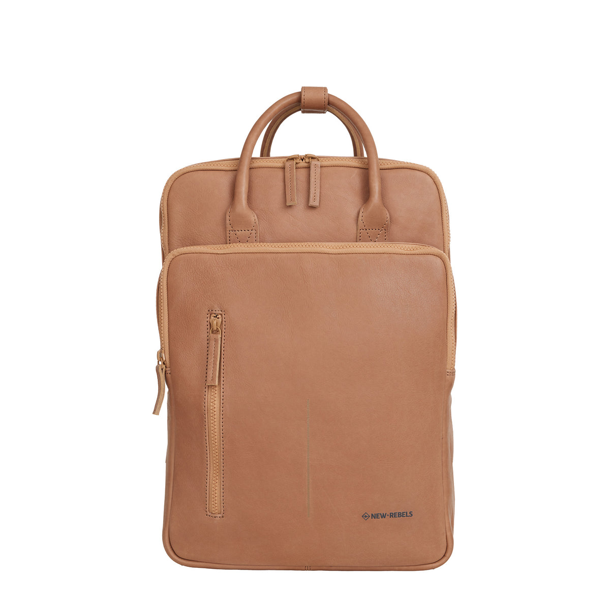Obsidian Milwaukee Leren Laptoprugzak 15.6 inch Premium Werktas Schooltas Business 18 Liter Echt Leer