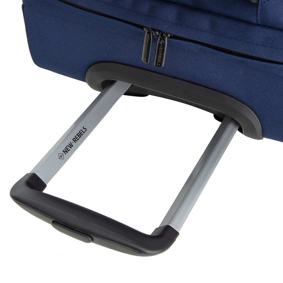 Gassaway Trolley Medium Navy | Reisekoffer 52L | Leichter Koffer mit Doppelrollen | 60 x 36 x 24 cm