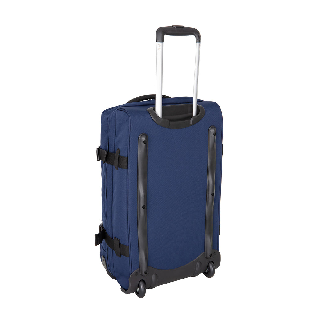 Gassaway Trolley Medium Navy | Reisekoffer 52L | Leichter Koffer mit Doppelrollen | 60 x 36 x 24 cm