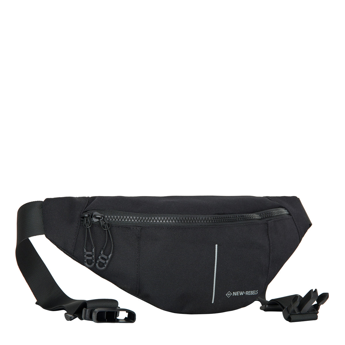 Valor Brooklyn 900D PU Polyester Waterafstotende Heuptas Fannypack Crossbodytas Festival en Reistas 3L