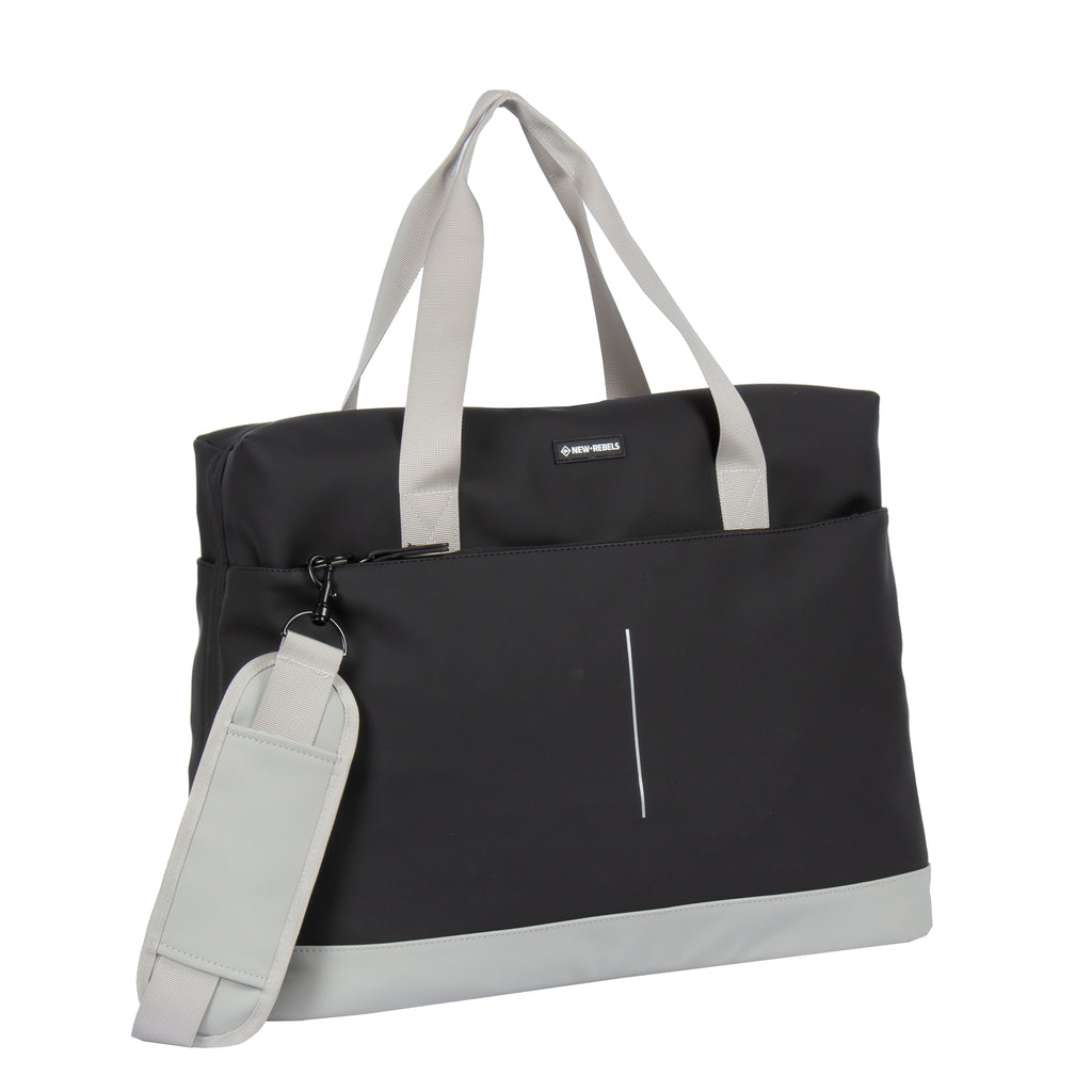 Julan  Canton Shopper 40L Black Water-Repellent