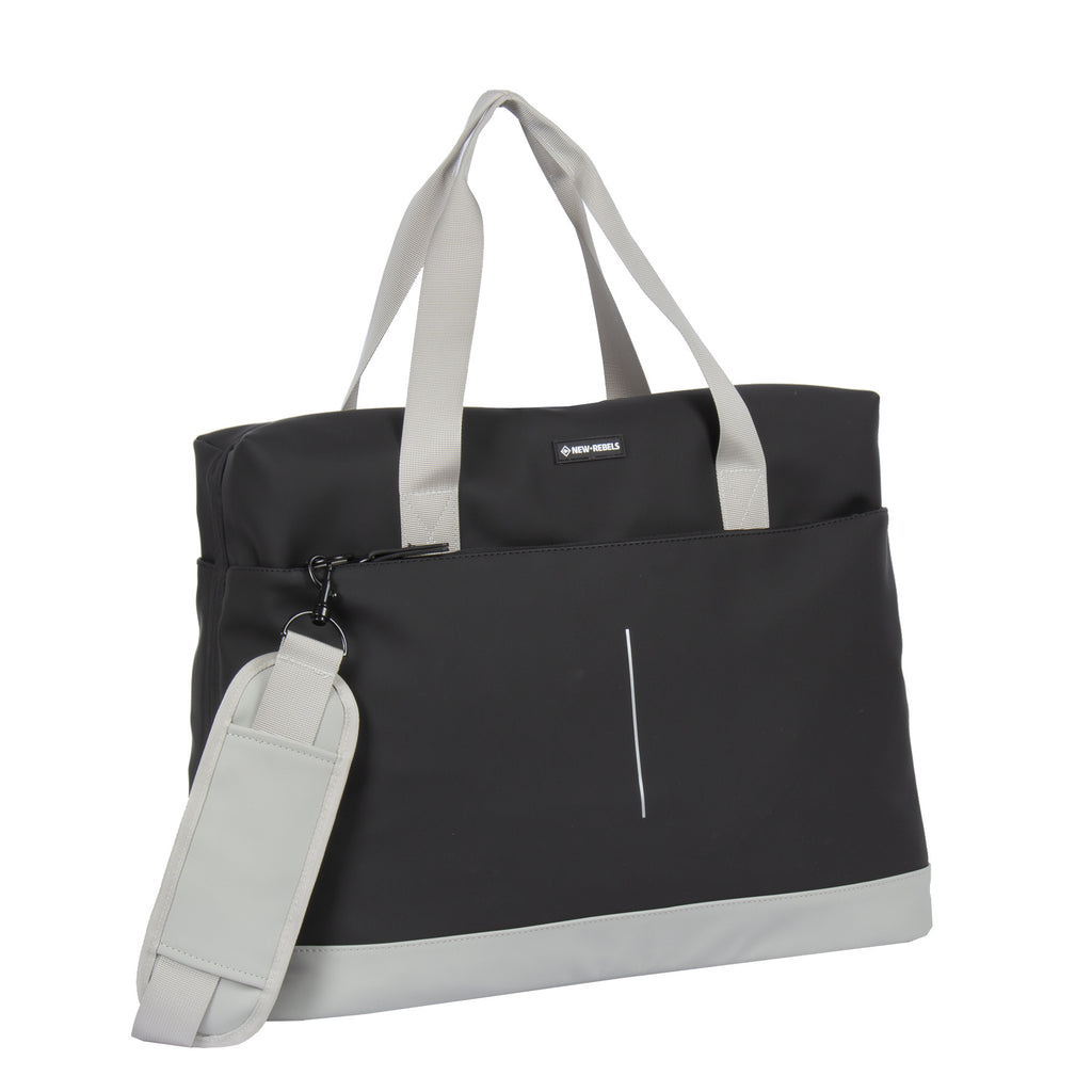 Julan  Canton Shopper 40L Black Water-Repellent