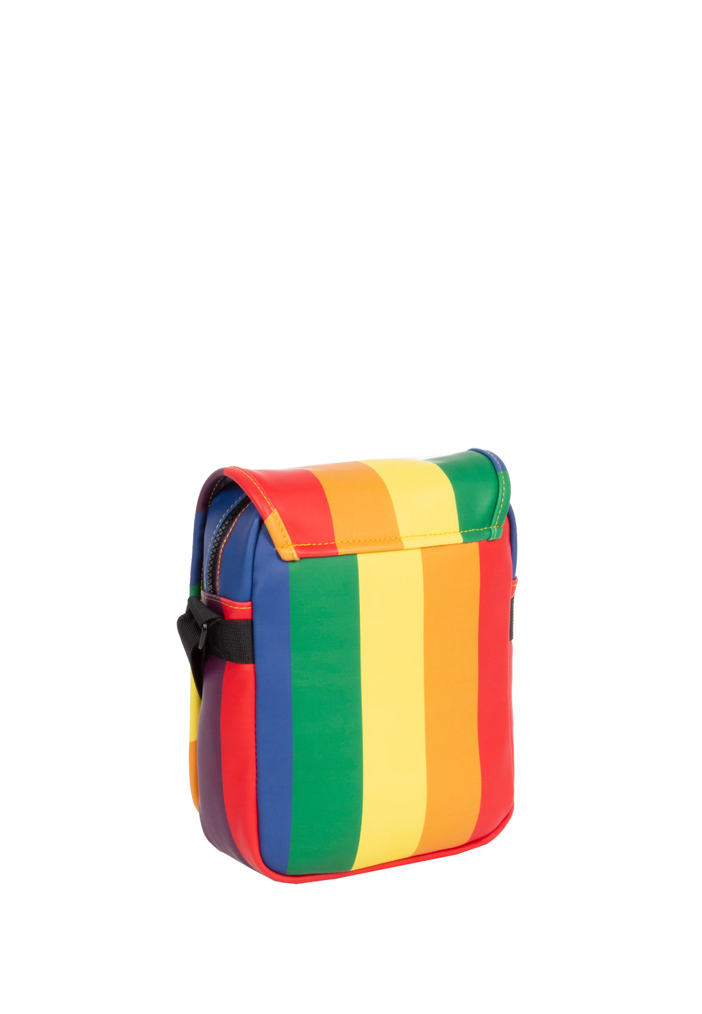 New Rebels ® Mart - Rainbow - Umhängetasche -  Mit Überschlag 18X7X23Cm