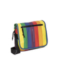 New Rebels Mart Bronx Regenboog 8L A4 Schoudertas met Flapover Waterafstotend