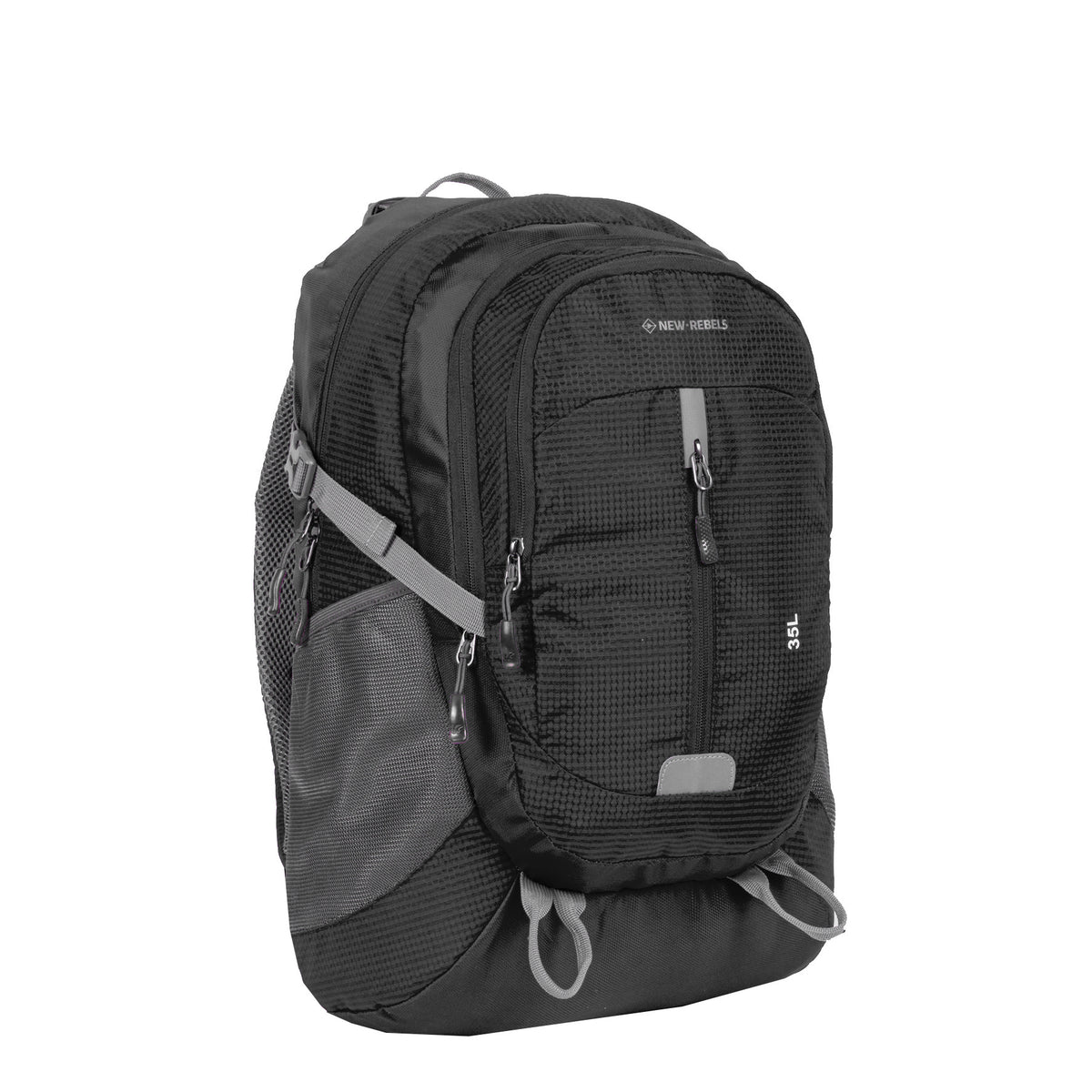New Rebels ® Kinley Rucksack  Schwarz