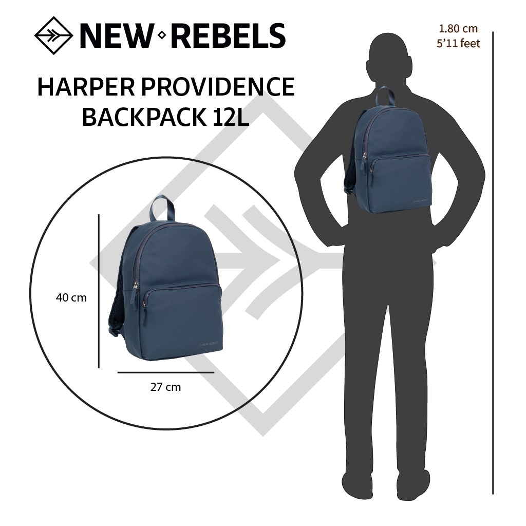 Harper - Providence Backpack Round 11L Beige