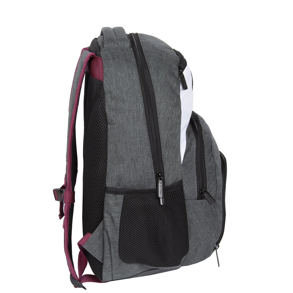 New Rebels ® Morris Backpack with 3 pockets Soft Blue 2 Tone 31X19X46CM