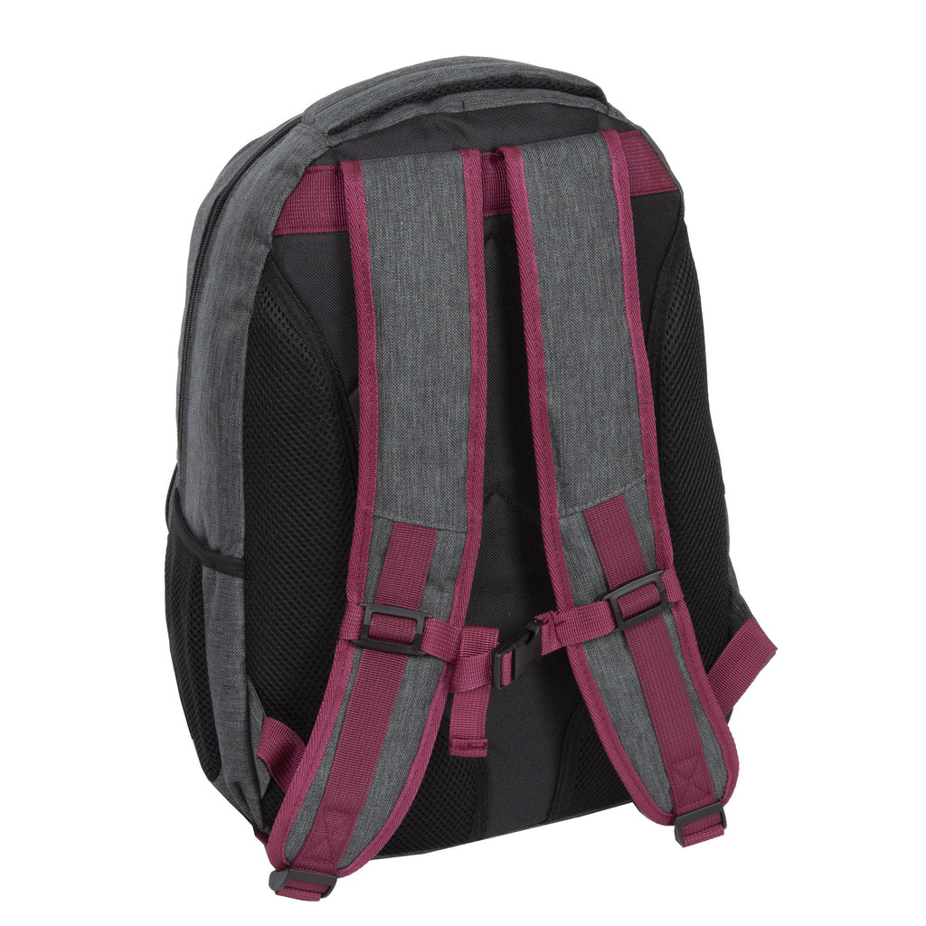 New Rebels ® Morris Backpack with 3 pockets Soft Blue 2 Tone 31X19X46CM