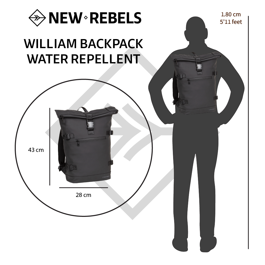 Riverside 19L Rugzak Waterafstotend Laptop 15.6"