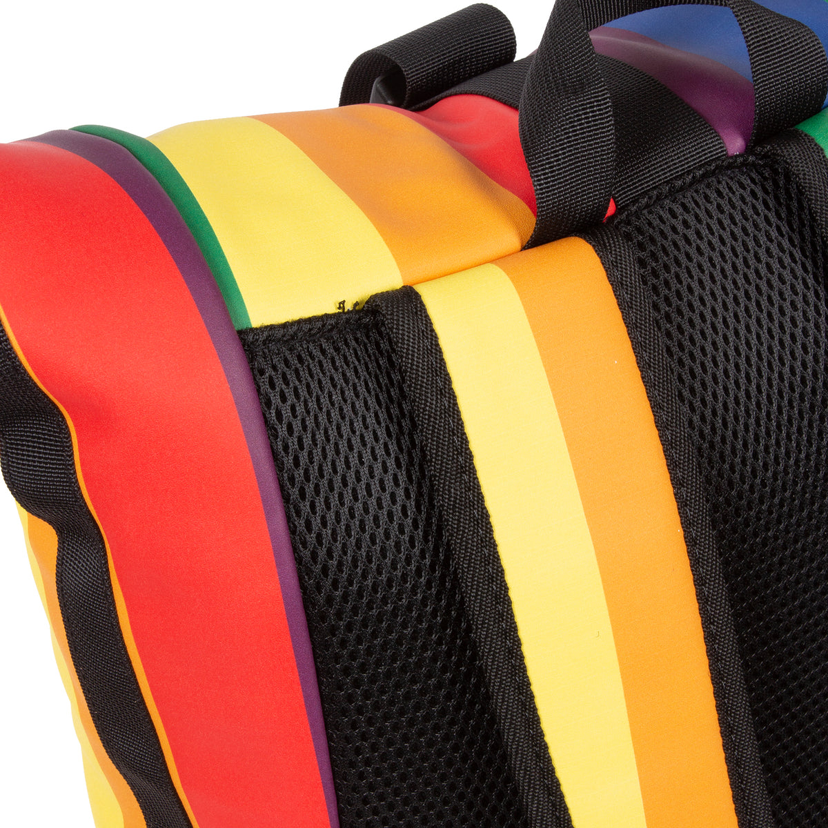 New Rebels ® Mart - Rolltop - Rugzak - Waterafstotend  - Regenboog - Rainbow - Large II - Rugtas
