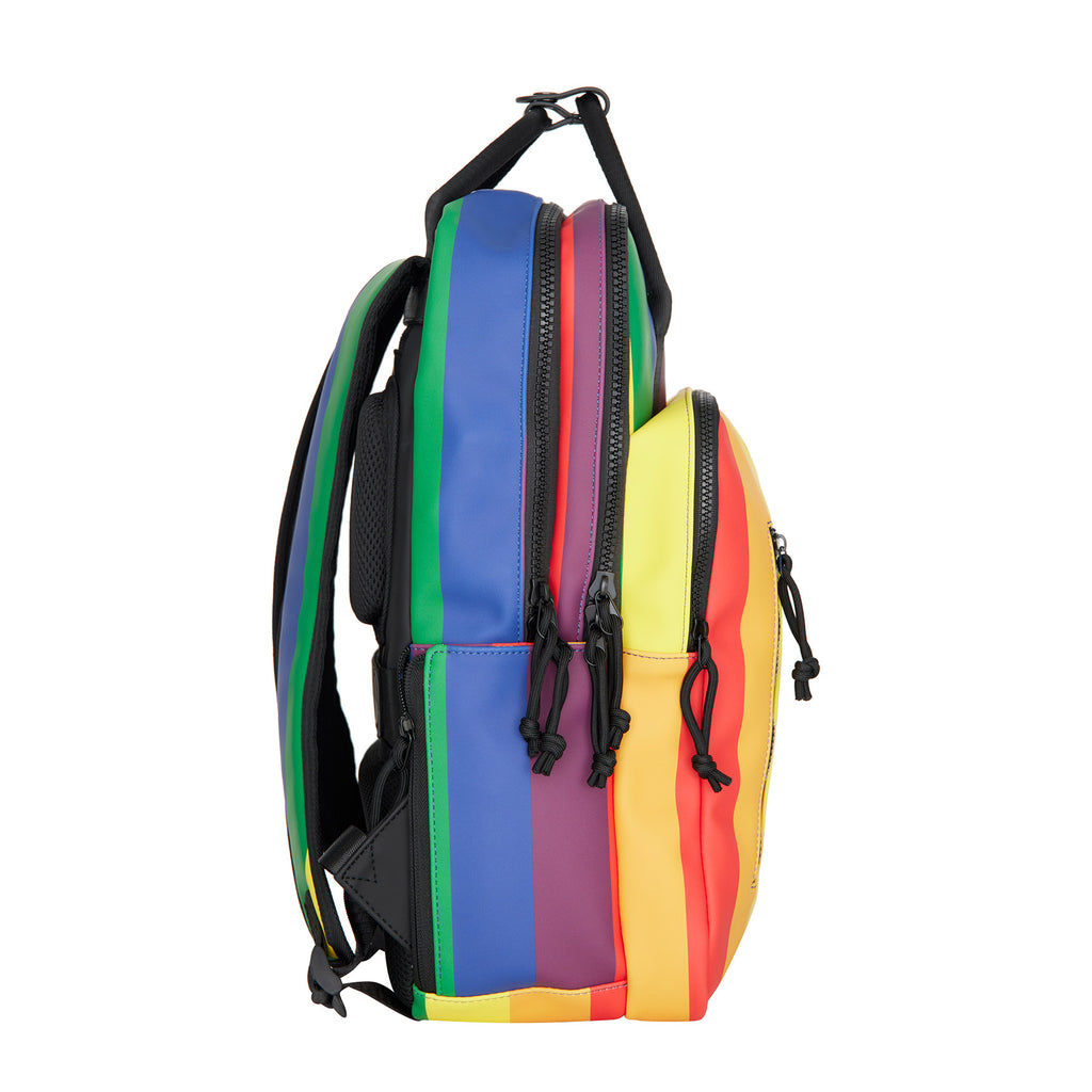 William Milwaukee PU Waterafstotende Rugzak 15.6 inch Laptop Rugtas Schooltas en Werktas 18L
