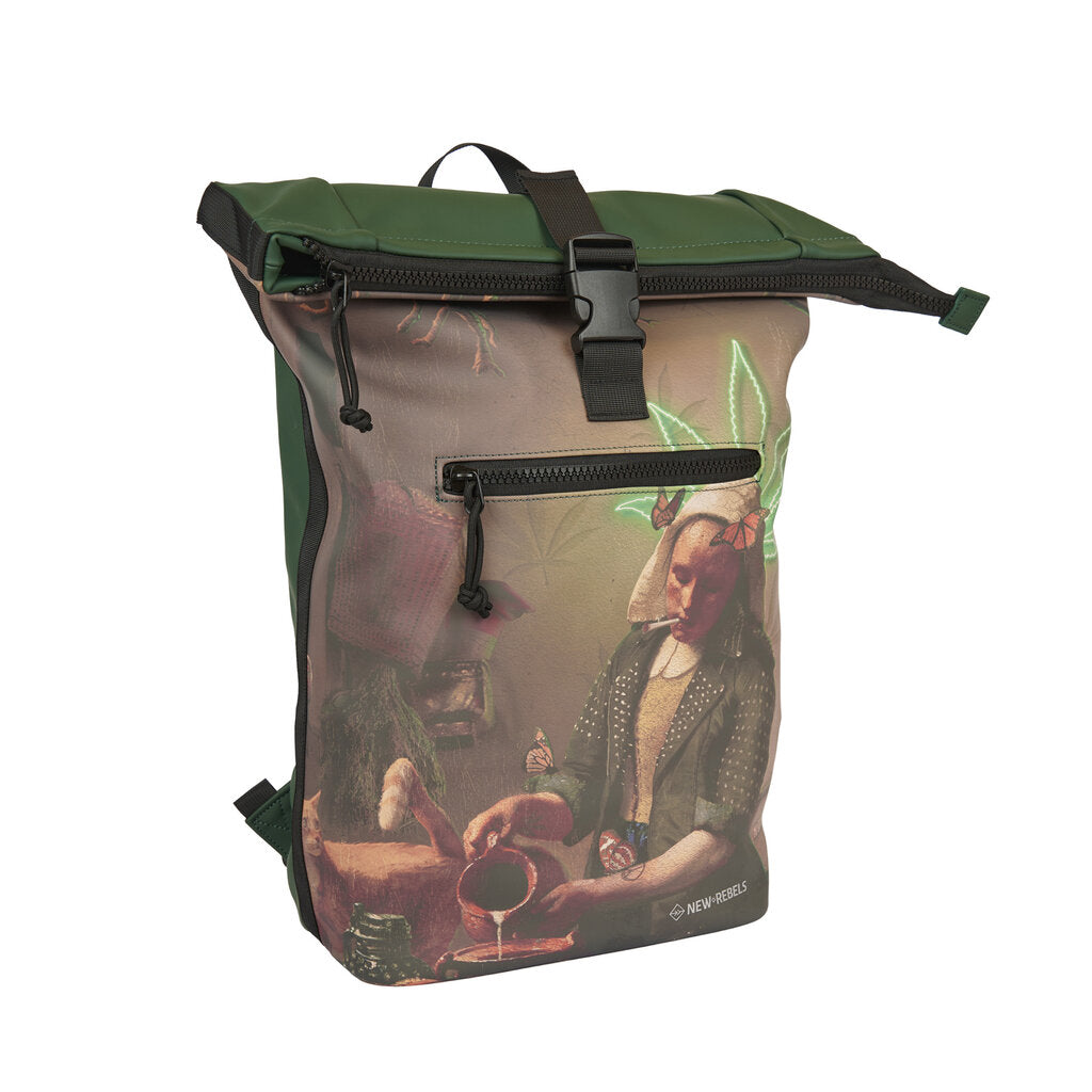 New Rebels Mart Art Backpack 16L Milkmaid Water Repellent