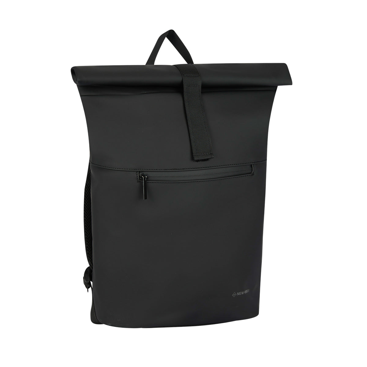 Omar Montgomery Zwart 15L Rolltop Rugzak Waterafstotend Laptop 15.6"