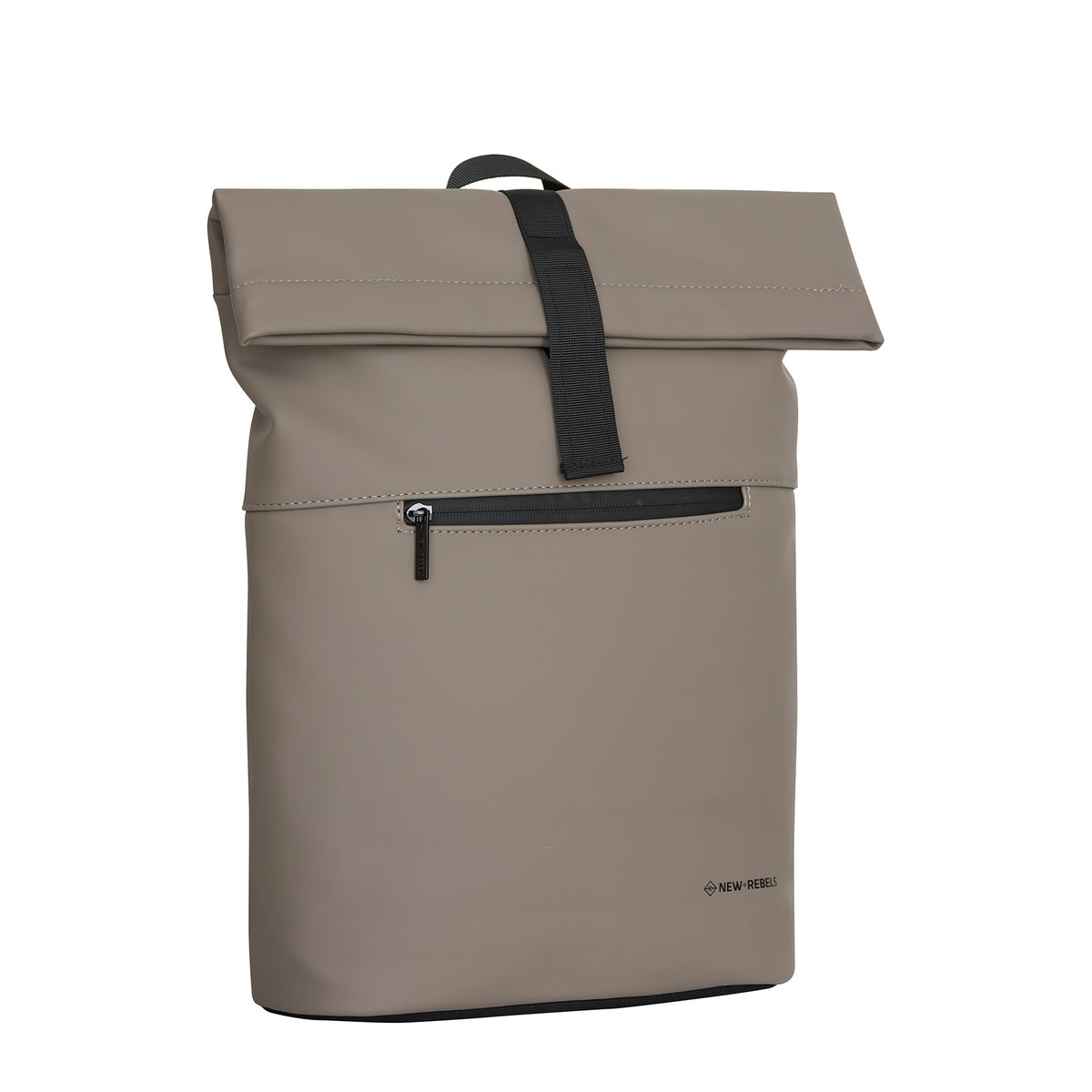 Omar Montgomery Zwart 15L Rolltop Rugzak Waterafstotend Laptop 15.6"