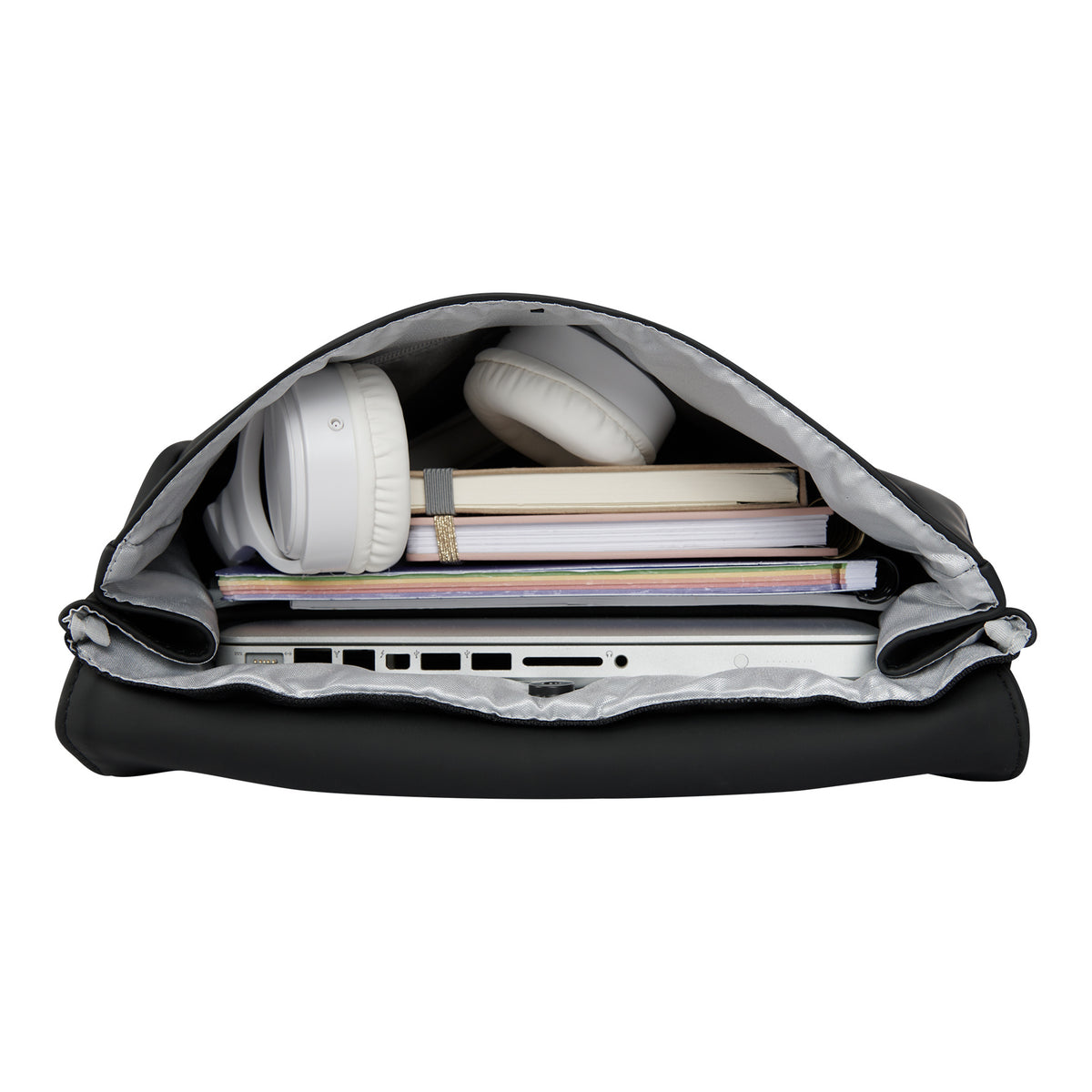 Omar Lincoln Navy 17L Backpack with Flap Water Repellent Laptop 15.6"415
