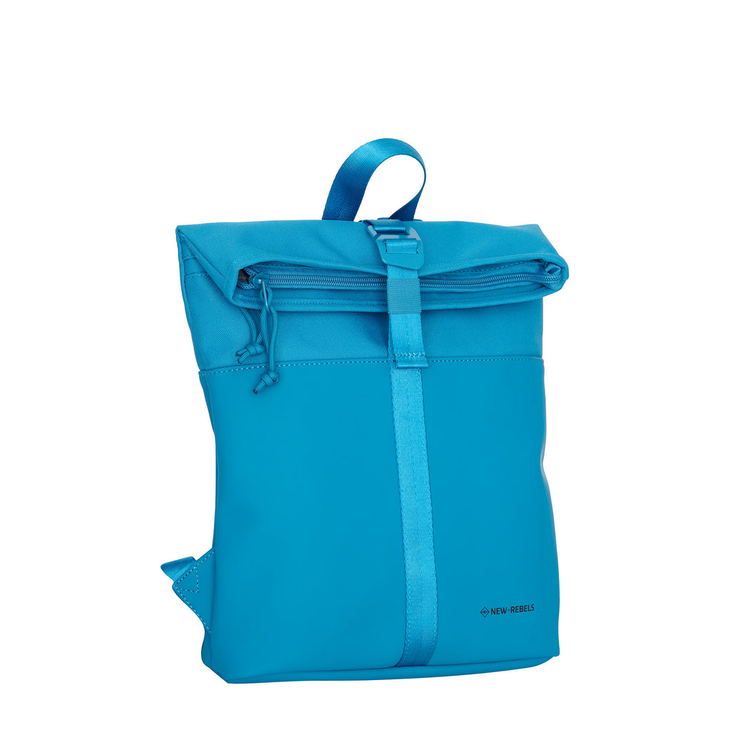 Bruce Los Angeles Turquoise 7L Rolltop Rugzak Waterafstotend