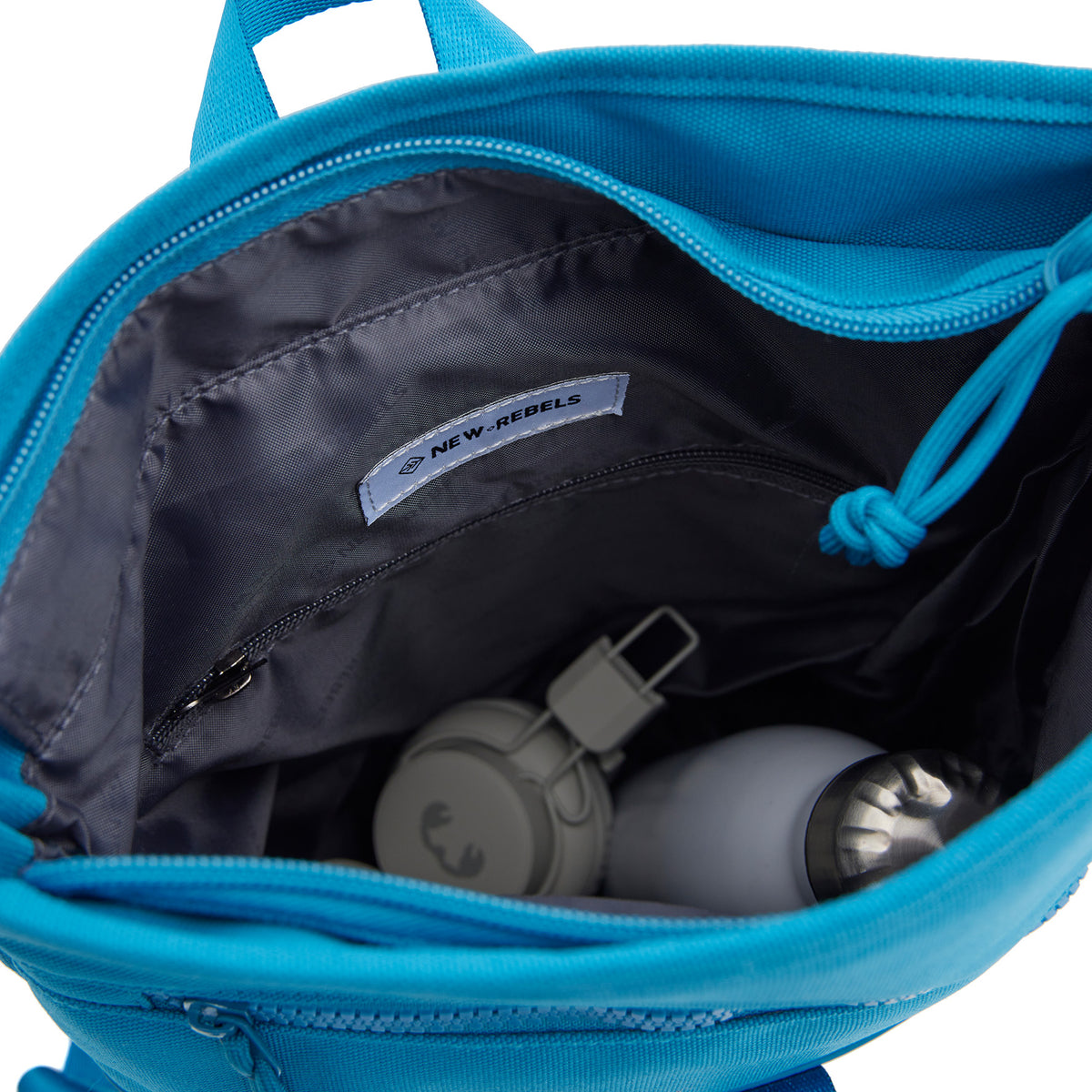 Bruce Los Angeles Turquoise 7L Rolltop Rugzak Waterafstotend