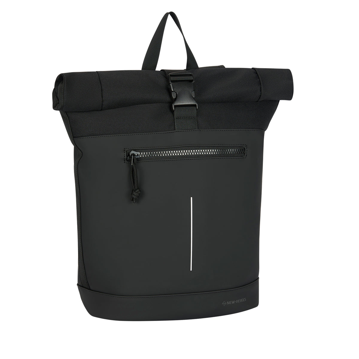 New Rebels Bruce New York 21L Rolltop Rugzak Waterafstotend Laptop 15.6"