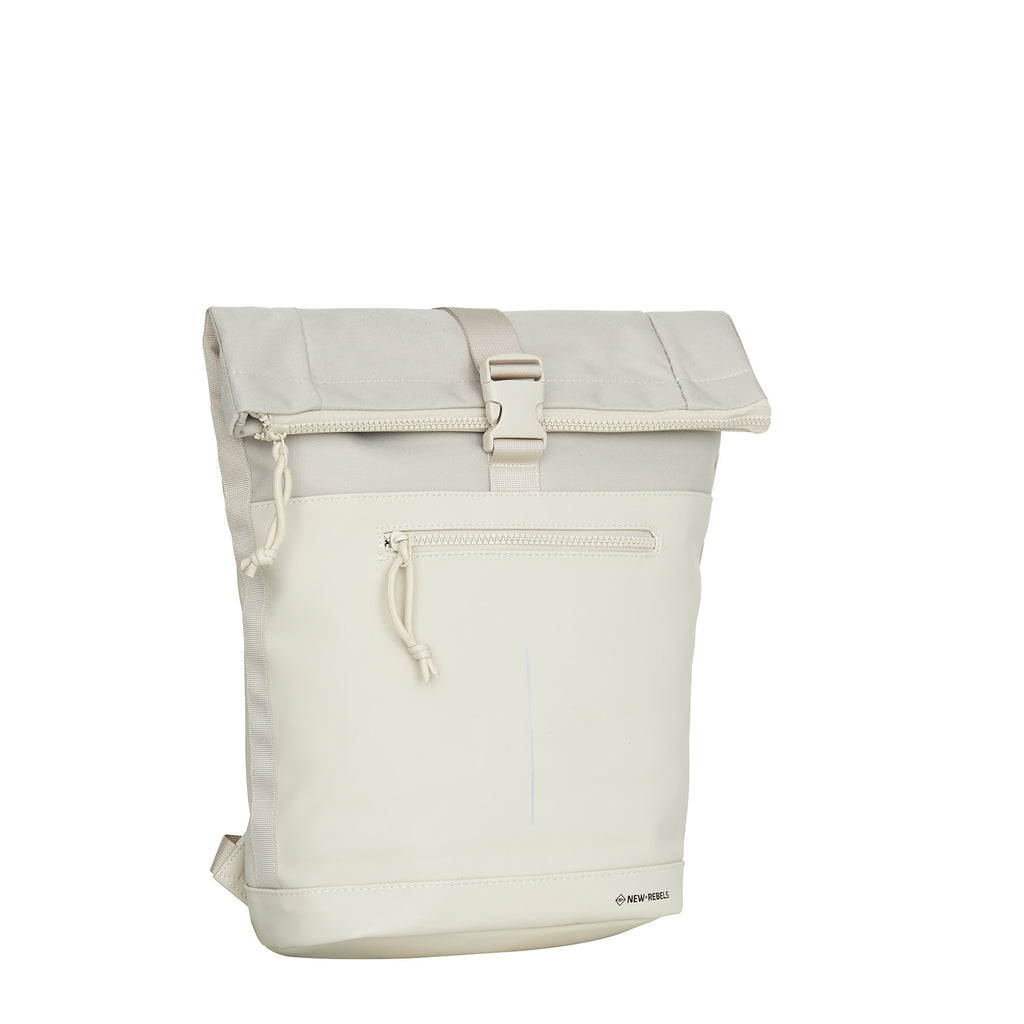 New Rebels Bruce New York 21L Rolltop Rugzak Waterafstotend Laptop 15.6"