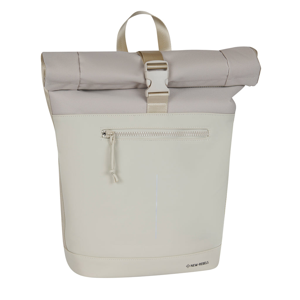 New Rebels Bruce New York 21L Rolltop Rugzak Waterafstotend Laptop 15.6"