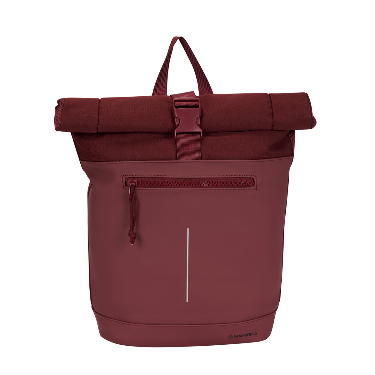 New Rebels Bruce New York 21L Rolltop Rugzak Waterafstotend Laptop 15.6"