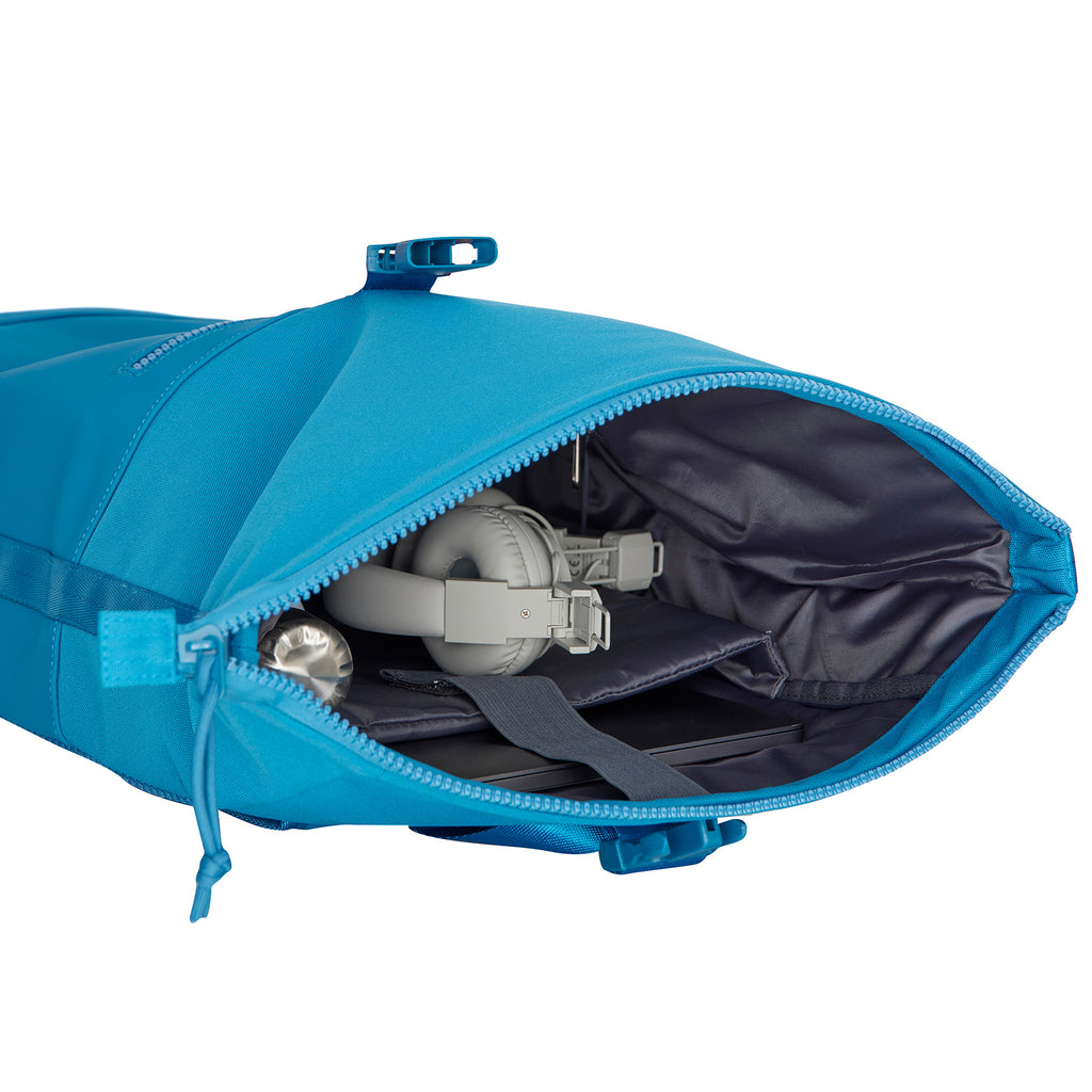 New Rebels Bruce New York 21L Rolltop Rugzak Waterafstotend Laptop 15.6"
