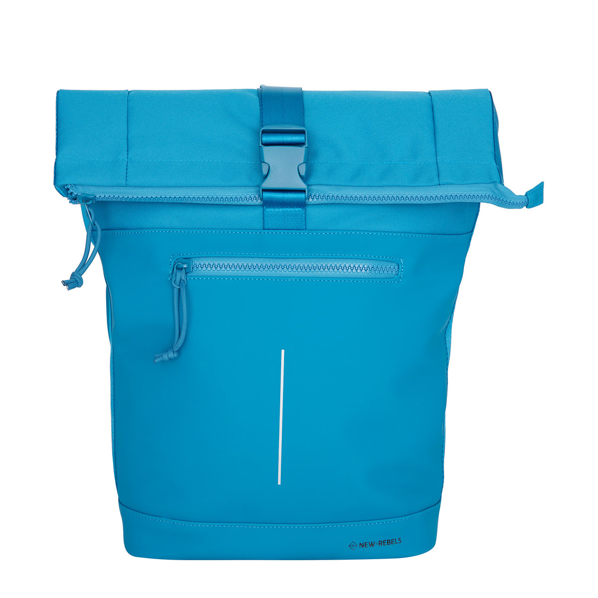 New Rebels Bruce New York 21L Rolltop Rugzak Waterafstotend Laptop 15.6"