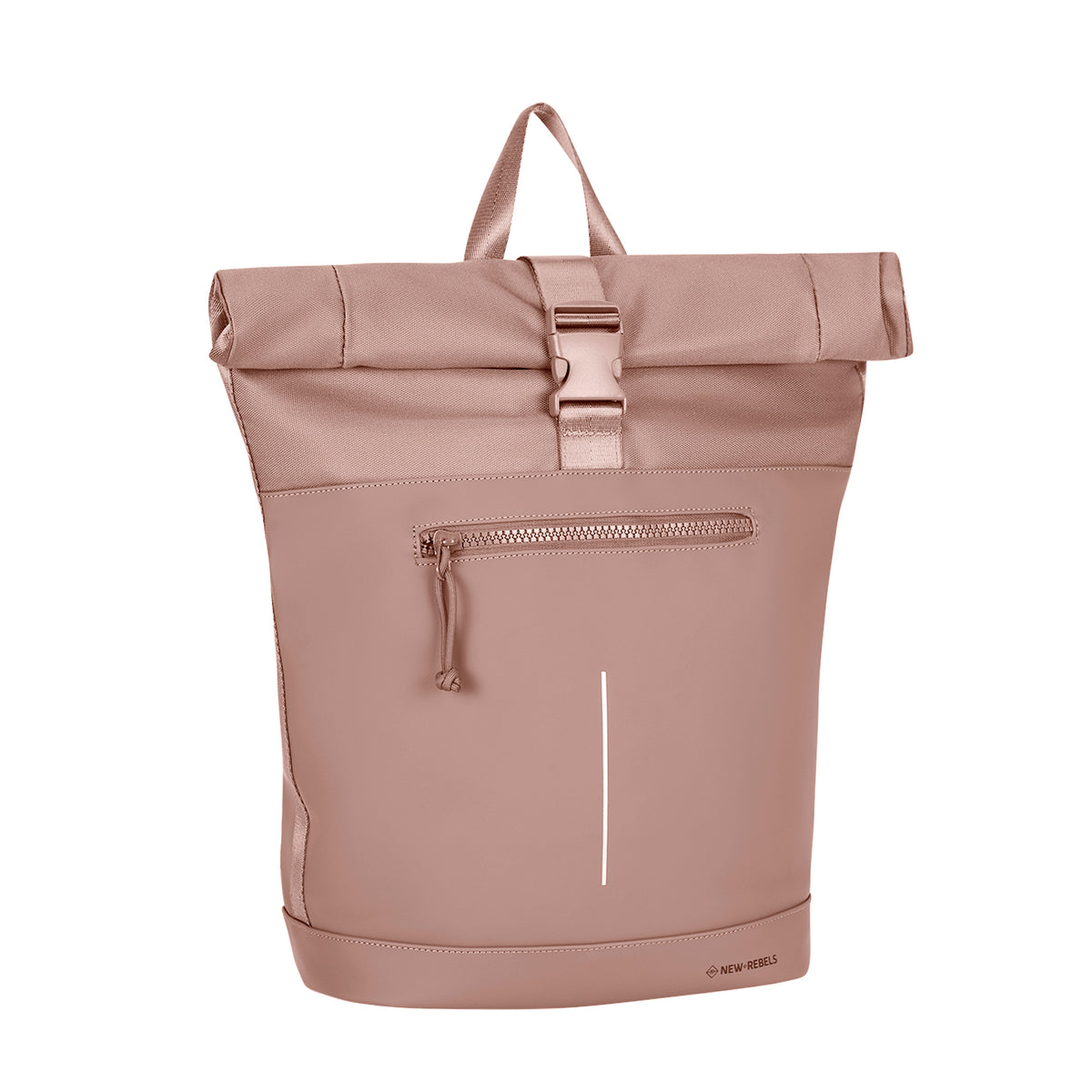 New Rebels Bruce New York 21L Rolltop Rugzak Waterafstotend Laptop 15.6"