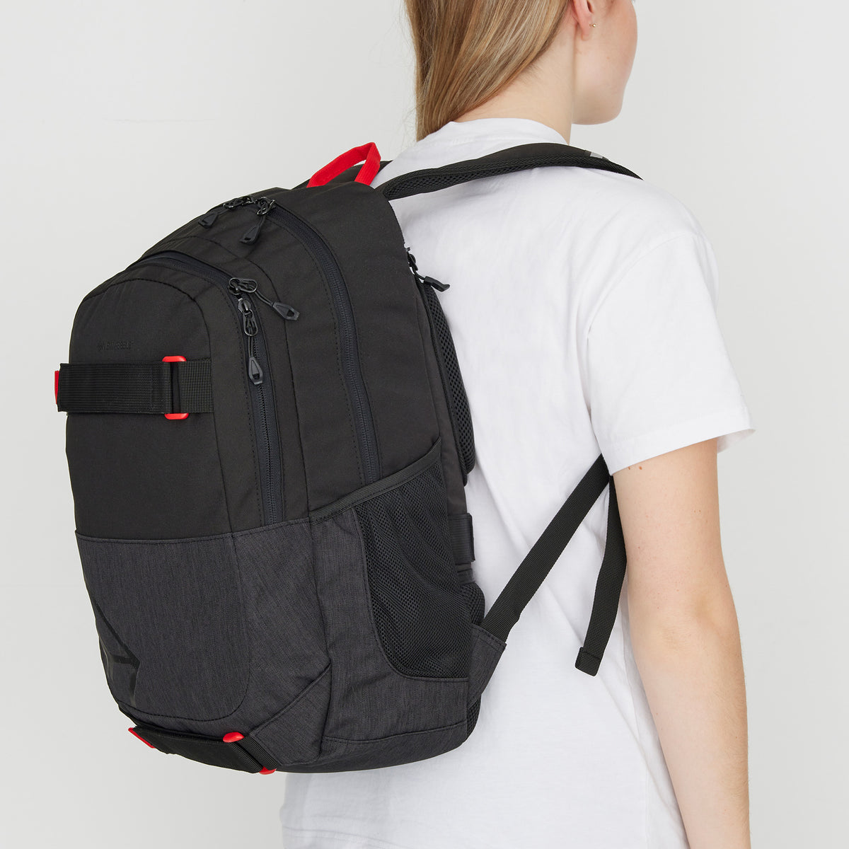 Otis Sanford Polyester PU Waterafstotende Rugzak 15.6 inch Laptop Rugtas Schooltas en Werktas 20L