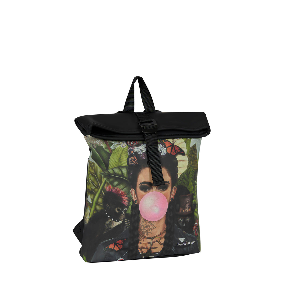 Mart Art Los Angeles Bubble Gum Rolltop Rugzak Mini