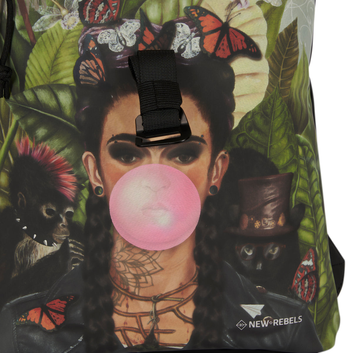 Mart Art Los Angeles Bubble Gum Rolltop Rugzak Mini