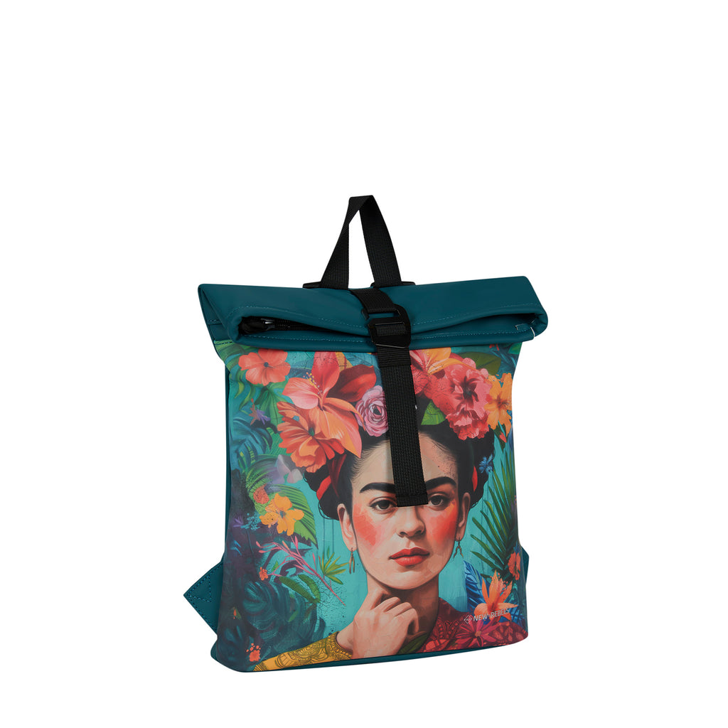 Mart Art Los Angeles Flowerhead Rolltop Rugzak Mini