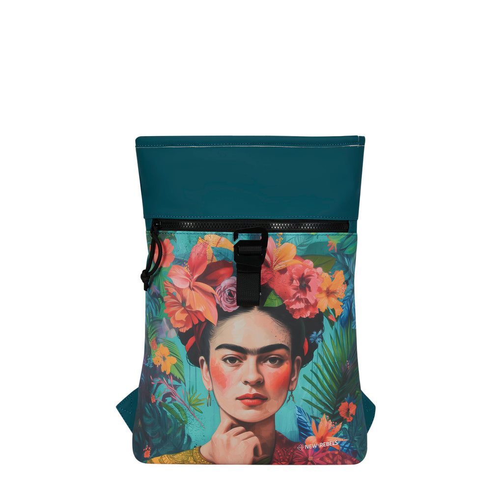 Mart Art Los Angeles Flowerhead Rolltop Rugzak Mini