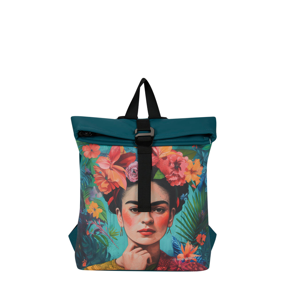 Mart Art Los Angeles Flowerhead Rolltop Rugzak Mini