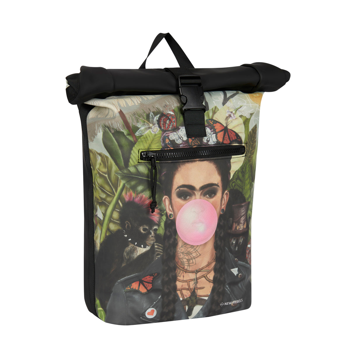 Mart Arts - New York Bubble Gum Rolltop Backpack 16L