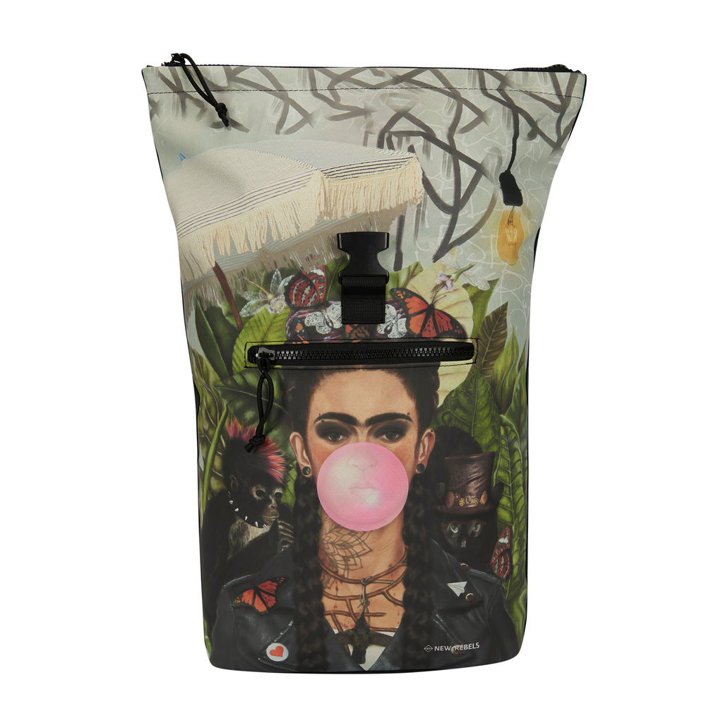 Mart Arts - New York Bubble Gum Rolltop Backpack 16L