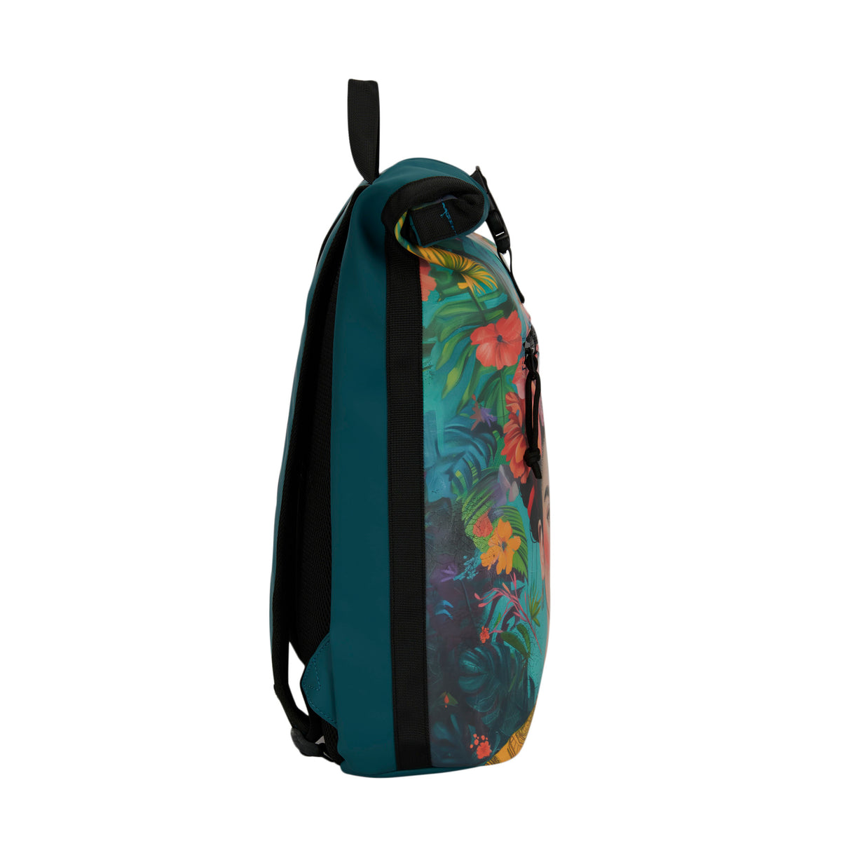 Mart Art - New York Flowerhead 21L Rugtas Rolltop Waterafstotend Laptop 15.6"
