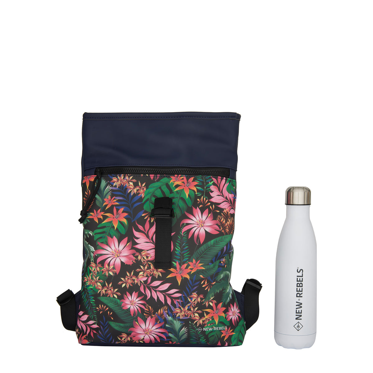 Mart Arts - Los Angeles Flowerpower Rolltop Backpack Mini