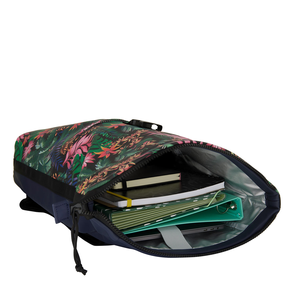 Mart Arts - New York Flowerpower Rolltop Backpack 16L