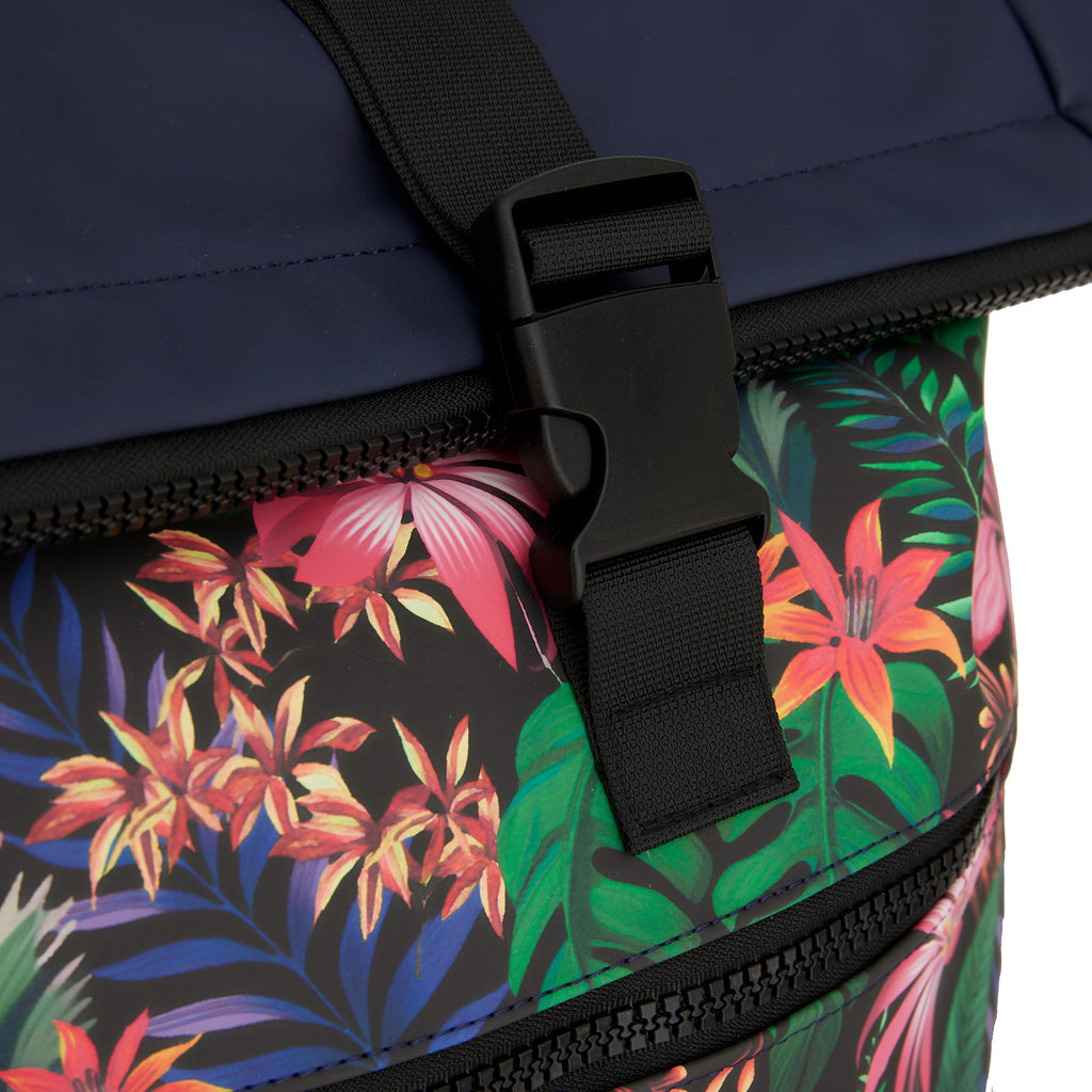 Mart Arts - New York Flowerpower Rolltop Backpack 16L