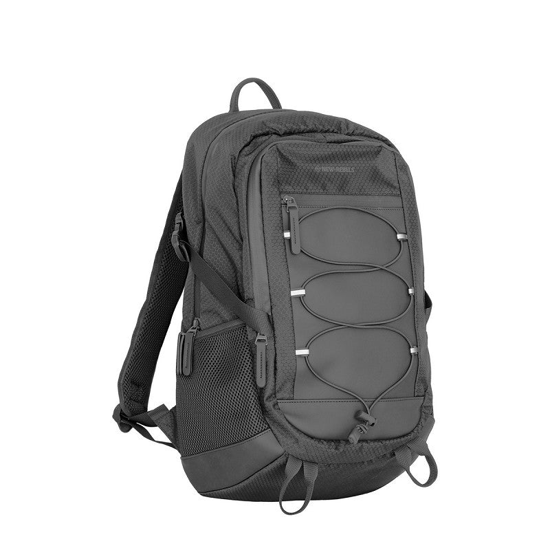 Trondheim Hurlock Nylon PU Waterafstotende Rugzak Laptop Rugtas Werktas Schooltas en Hikingtas 28L
