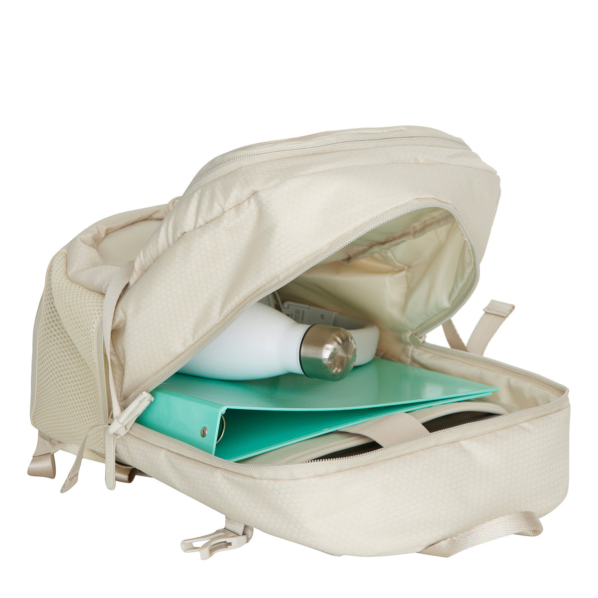 Trondheim Hurlock Nylon PU Waterafstotende Rugzak Laptop Rugtas Werktas Schooltas en Hikingtas 28L