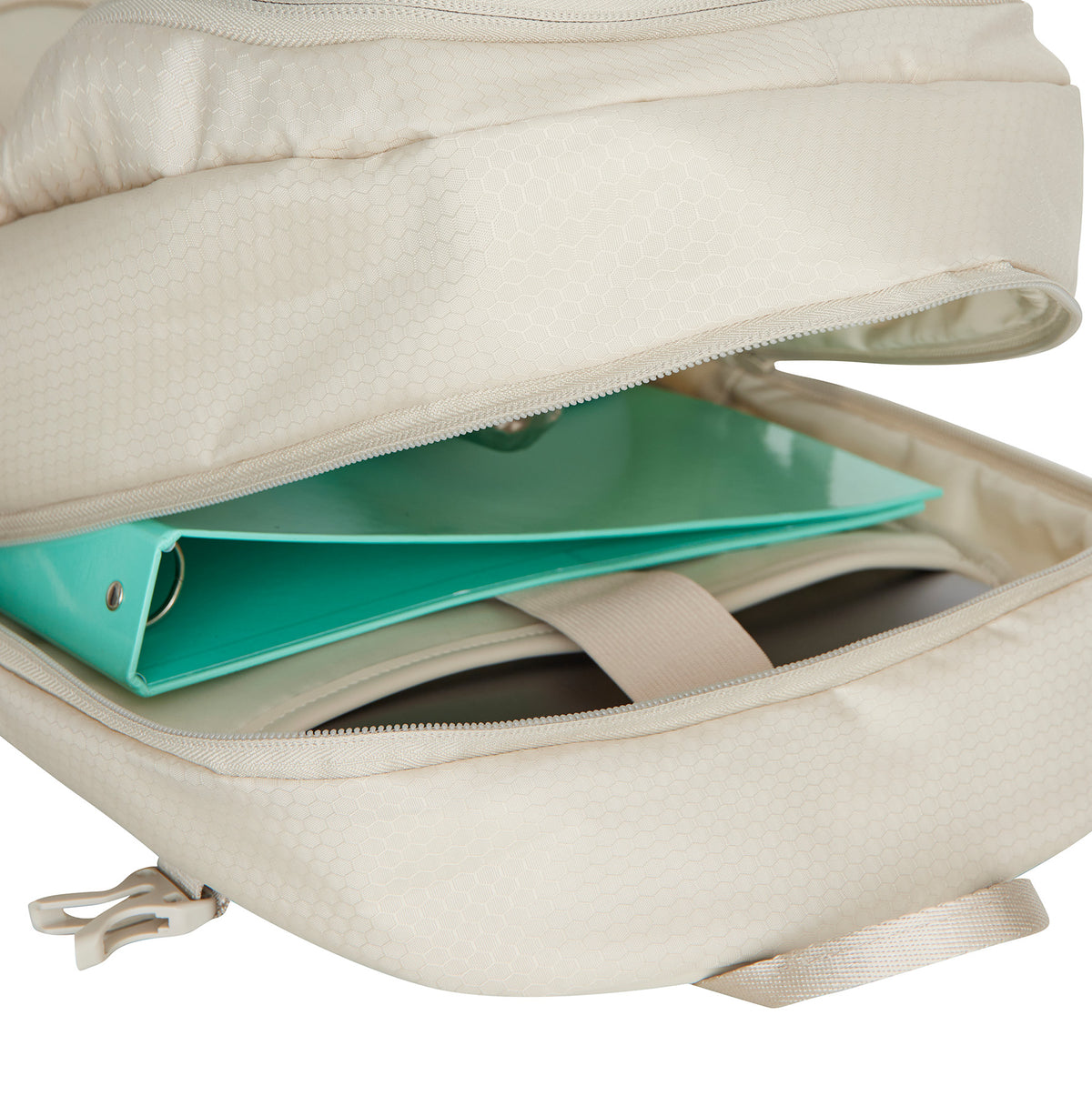 Trondheim Hurlock Nylon PU Waterafstotende Rugzak Laptop Rugtas Werktas Schooltas en Hikingtas 28L